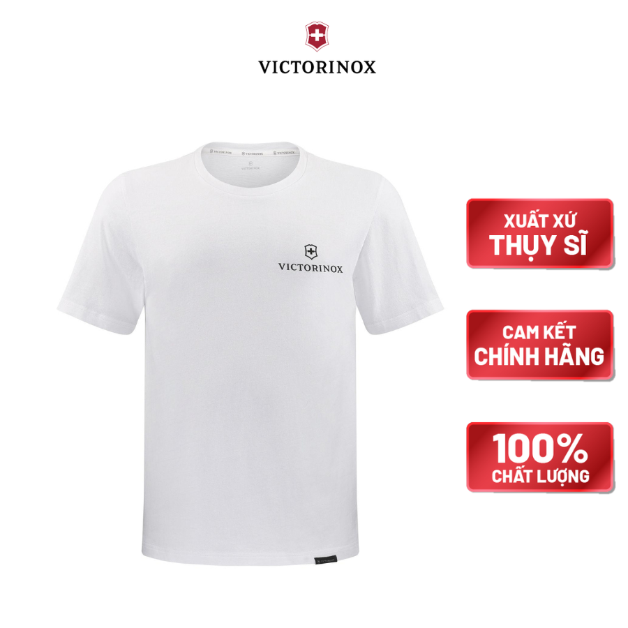 Áo thun Victorinox Brand Collection Logo Graphic Tee - White