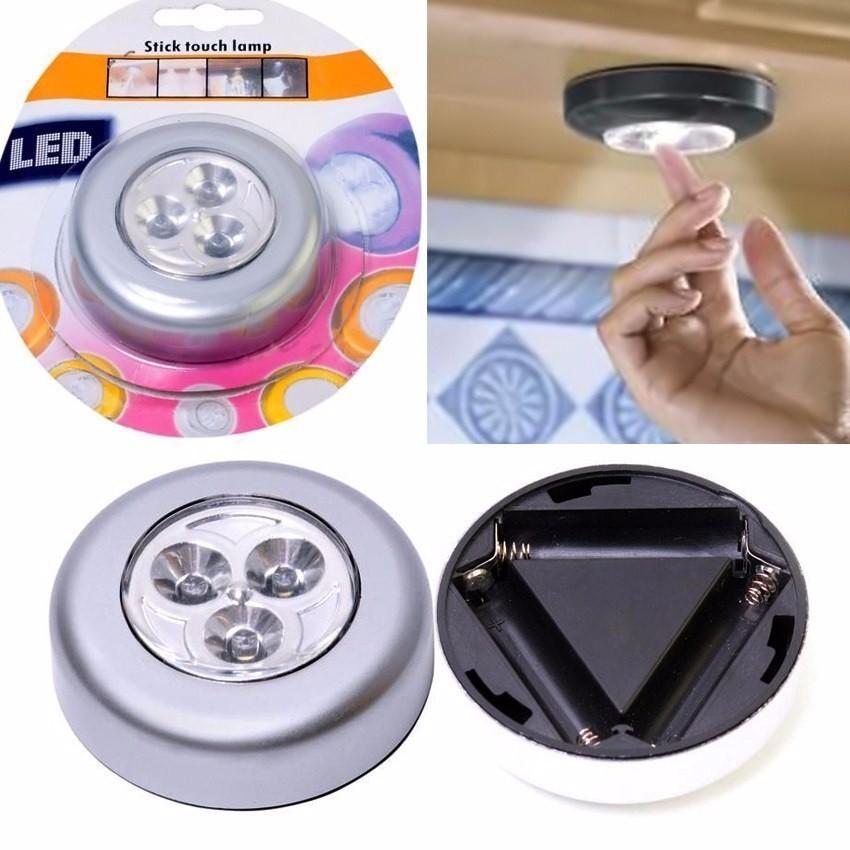 Đèn led dán tường 3 bóng, dán phòng ngủ, tủ quần áo siêu tiết kiệm TT&amp;GĐ