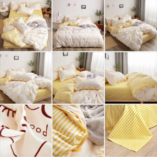 BỘ CHĂN GA VÀ VỎ GỐI POLY COTTON