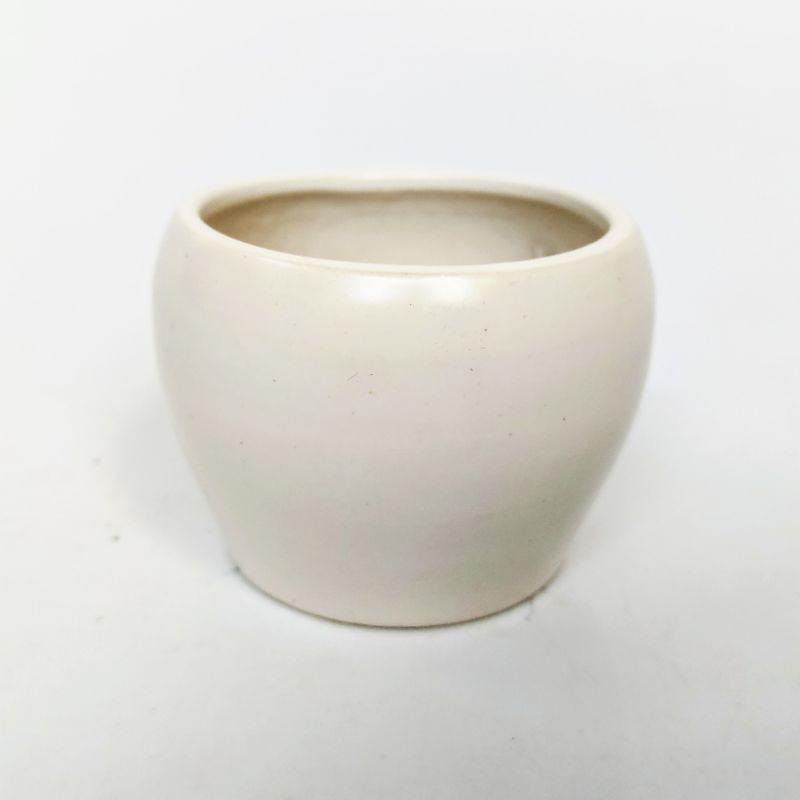 Chậu trồng cây mini hình lu, chậu sứ để bàn phù hợp trồng sen đá, xương rồng, cẩm nhung gốm sứ Bát Tràng