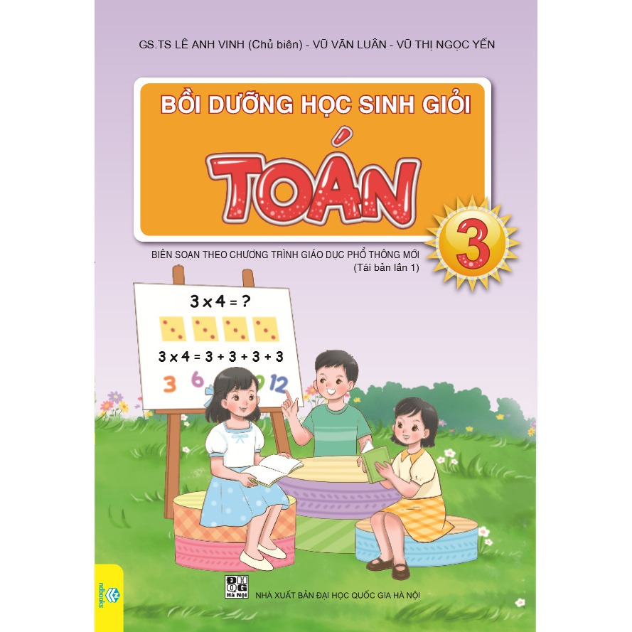 Sách - Bồi Dưỡng Học Sinh Giỏi Toán Lớp 3 - Biên soạn theo chương trình GDPT mới - ndbooks