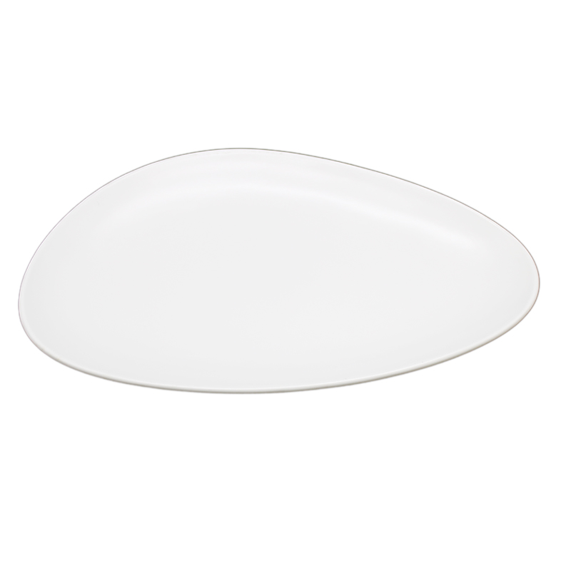 DĨA SỨ HÌNH TRỨNG Q'TESSENCE 28CM