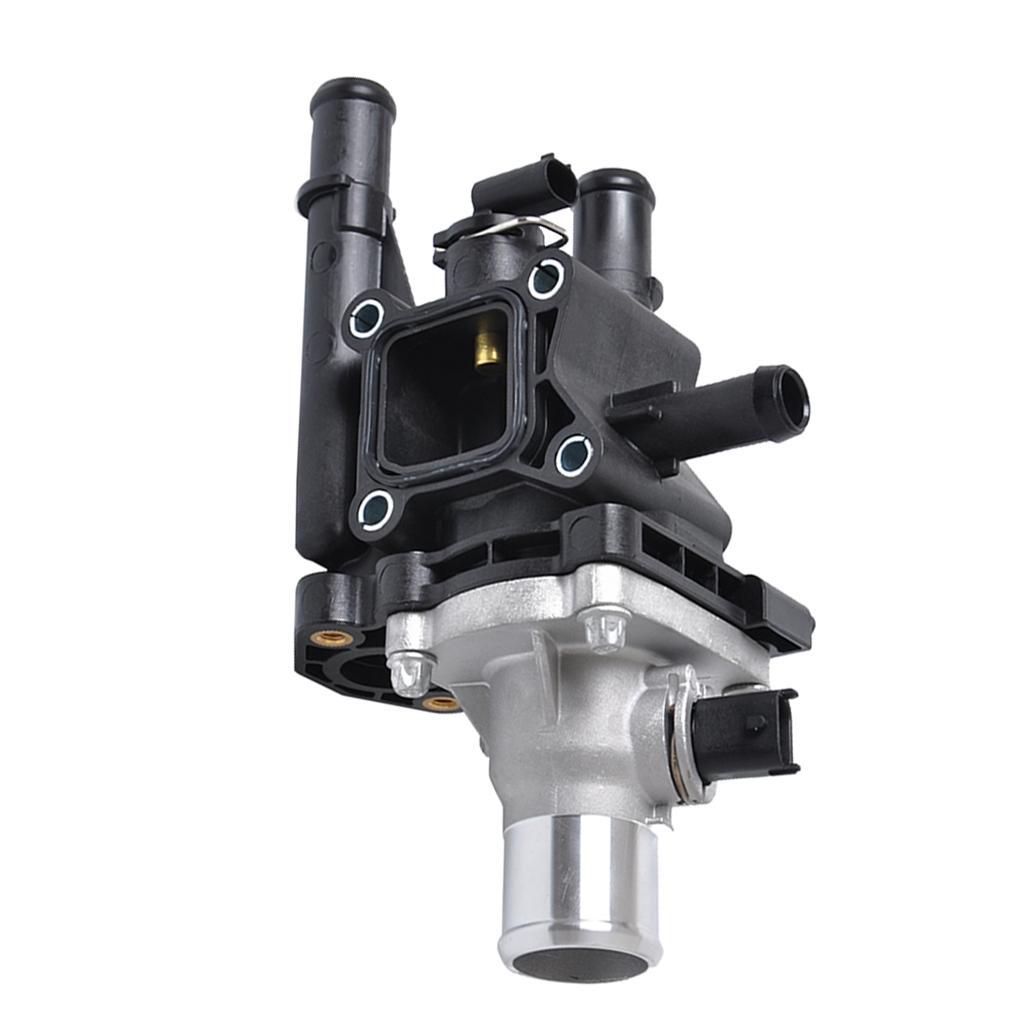 Car Coolant Thermostat Housing w/ Sensor & Gasket for 1.8L