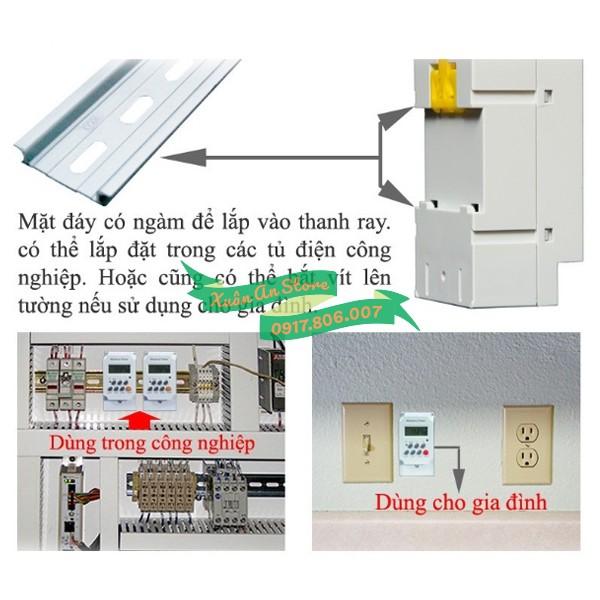 THIẾT BỊ HẸN GIỜ MỞ TẮT NGUỒN ĐIỆN 220V