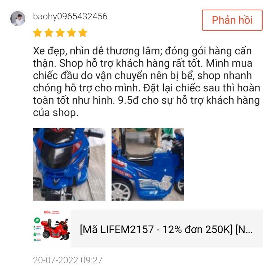 Xe 3 Bánh Trẻ Em Nhựa Chợ Lớn Mega Motor - M1817-X3B