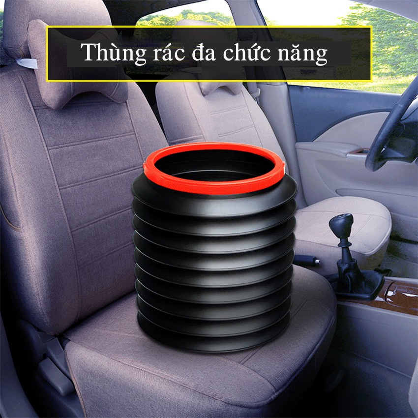 Thùng đựng đồ co giãn mini để trên ô tô loại 4 lít