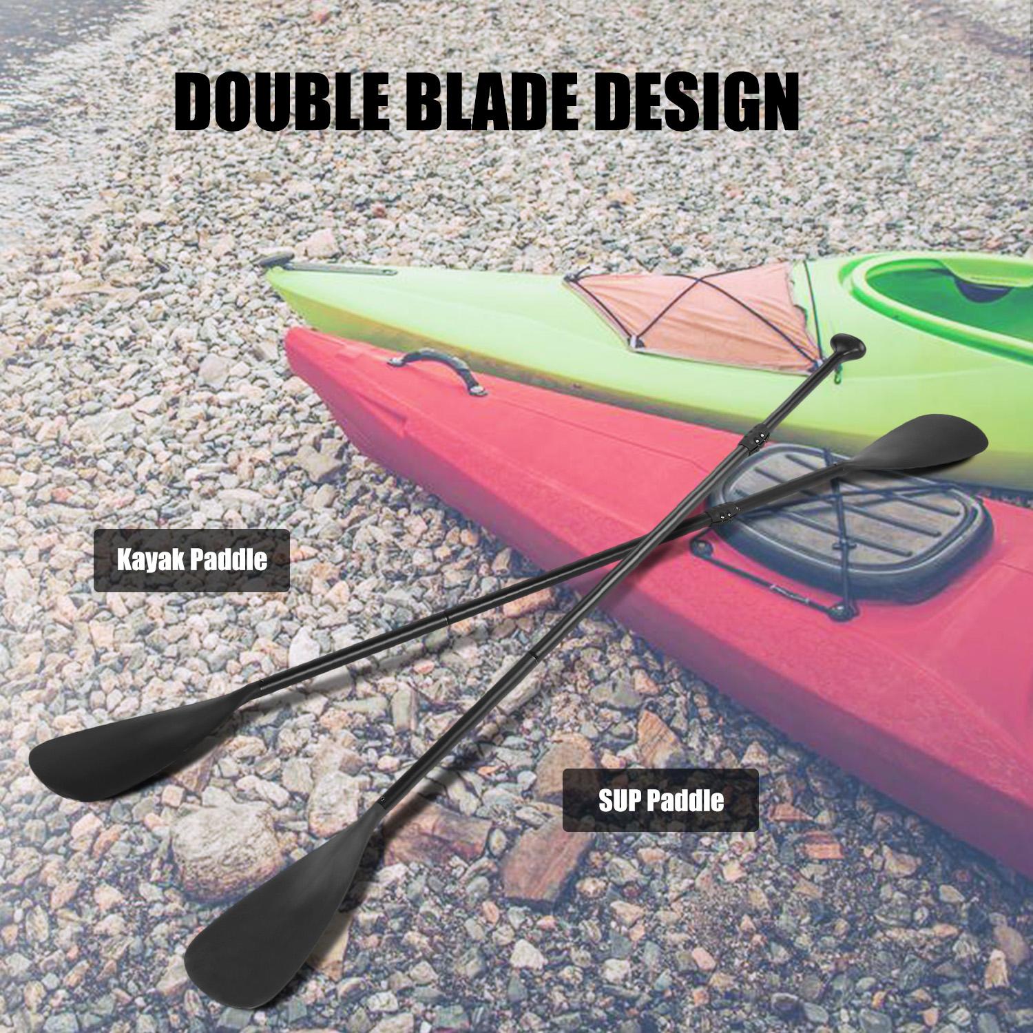 Mái chèo thuyền Kayak 2 bên thiết kế tháo rời, bằng nhôm siêu nhẹ
