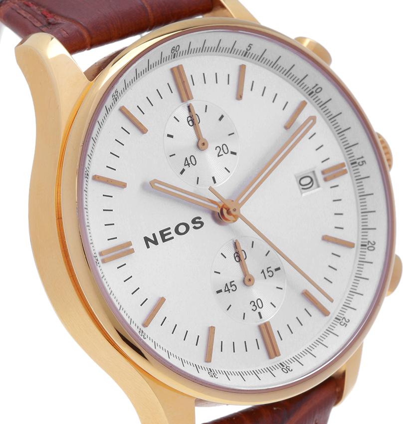 Đồng hồ Neos N-50551M nam dây da