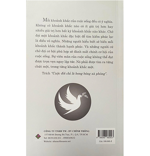 Cuộc đời chỉ là BONG BÓNG XÀ PHÒNG