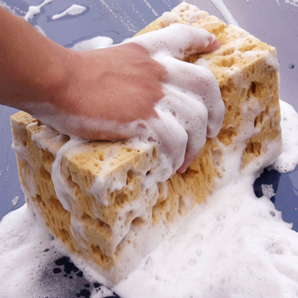 Miếng bọt biển rửa xe chuyên dụng chống xước siêu thấm hút dùng để rửa xe hơi