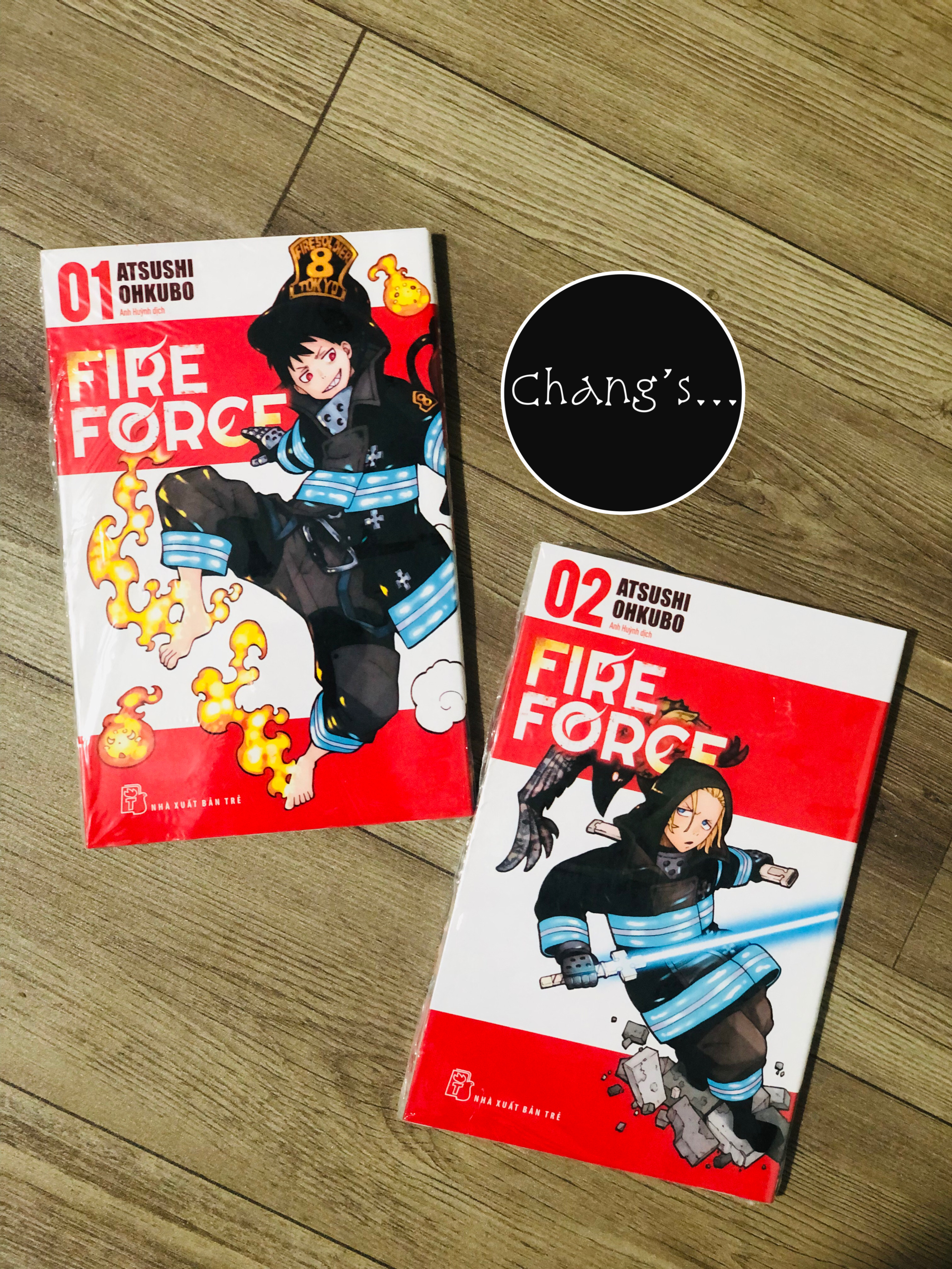 Fire Force Tập 1 2 3 full quà