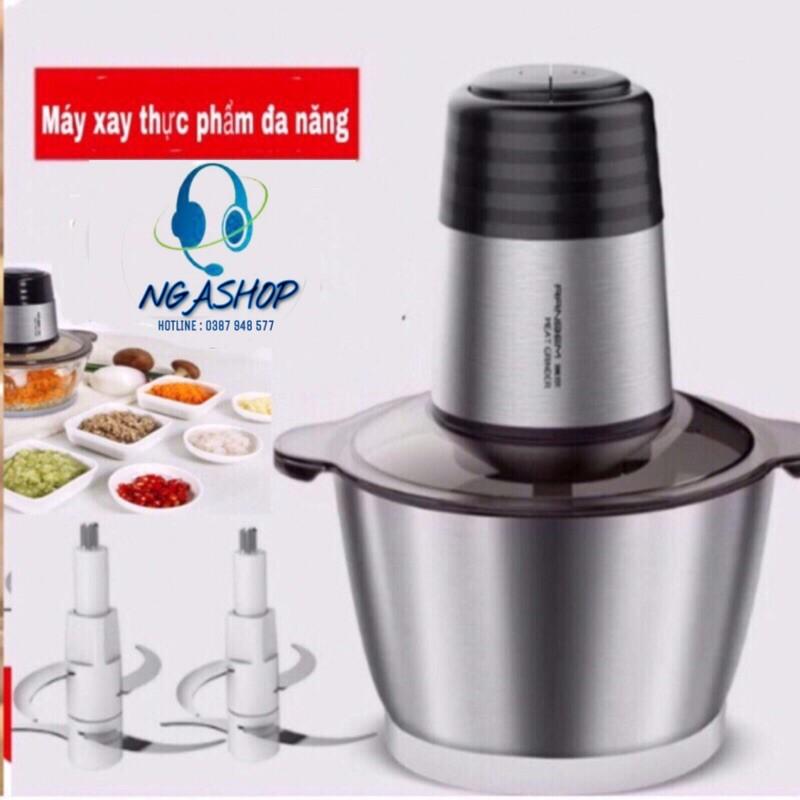 MÁY XAY THỊT ĐA NĂNG CỐI INOX  