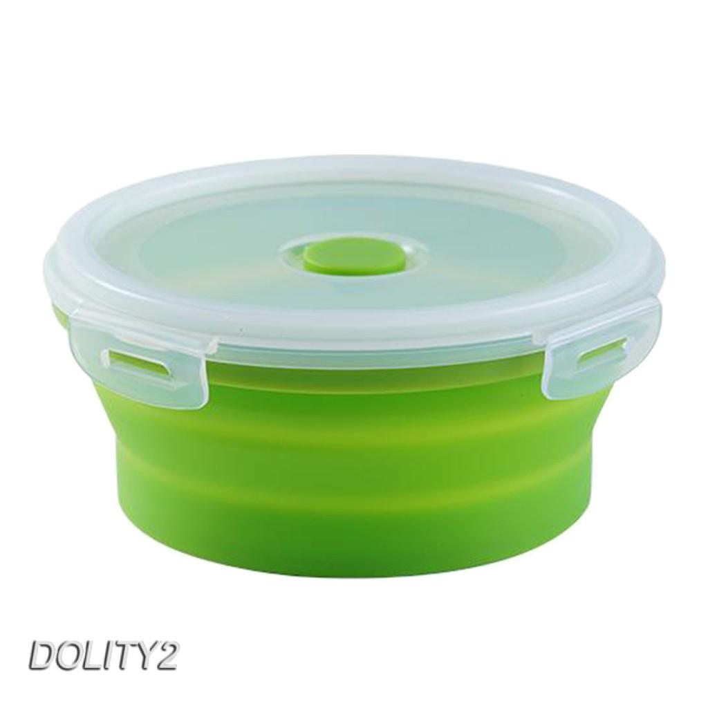 Khay Tròn Đựng Thức Ăn 2 Ngăn Tiện Lợi