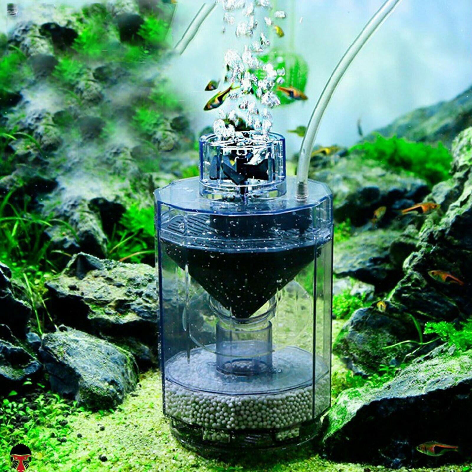 Fish Tank Filter, Fish Stool Suction Collector Fish Tank Automatic Fish Fecal Filter Increase Oxygen & Cleaning Aquarium
