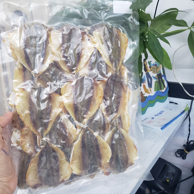 ️ Đặc Sản Nha Trang -Cá Chỉ Vàng Khô Nguyên Con, Rút Xương Mềm Ngon, Seavy Gói 500 gram