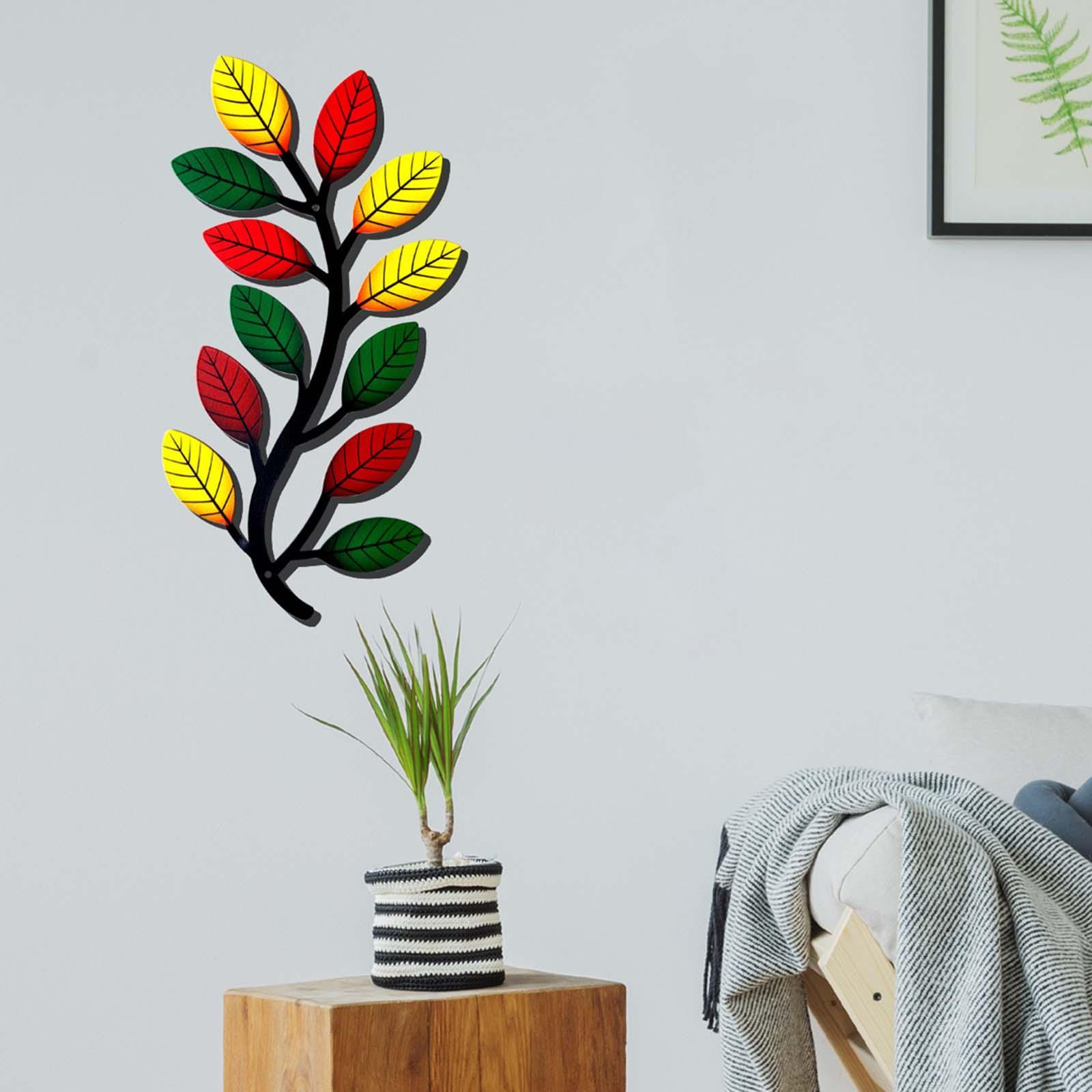 Multicolor Metal Tree Branch Wall Art Decor for living Room Balcony