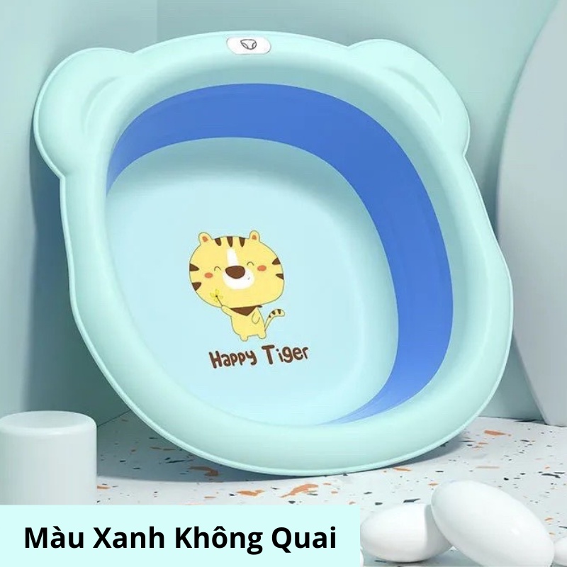 Chậu rửa mặt gấp gọn ca cấp hình thú cực dễ thương cho con