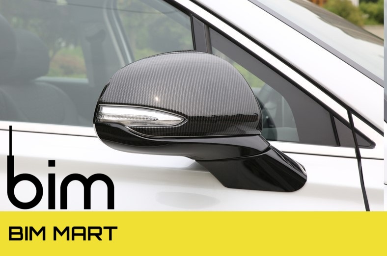 Ốp Gương Vân Carbon Dành Cho Xe Hyundai SantaFe 2019 - 2021