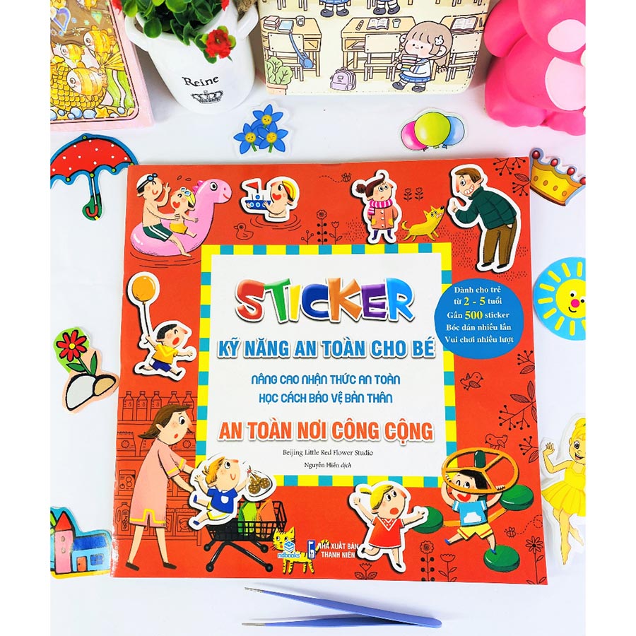 Sticker Kỹ năng an toàn cho bé