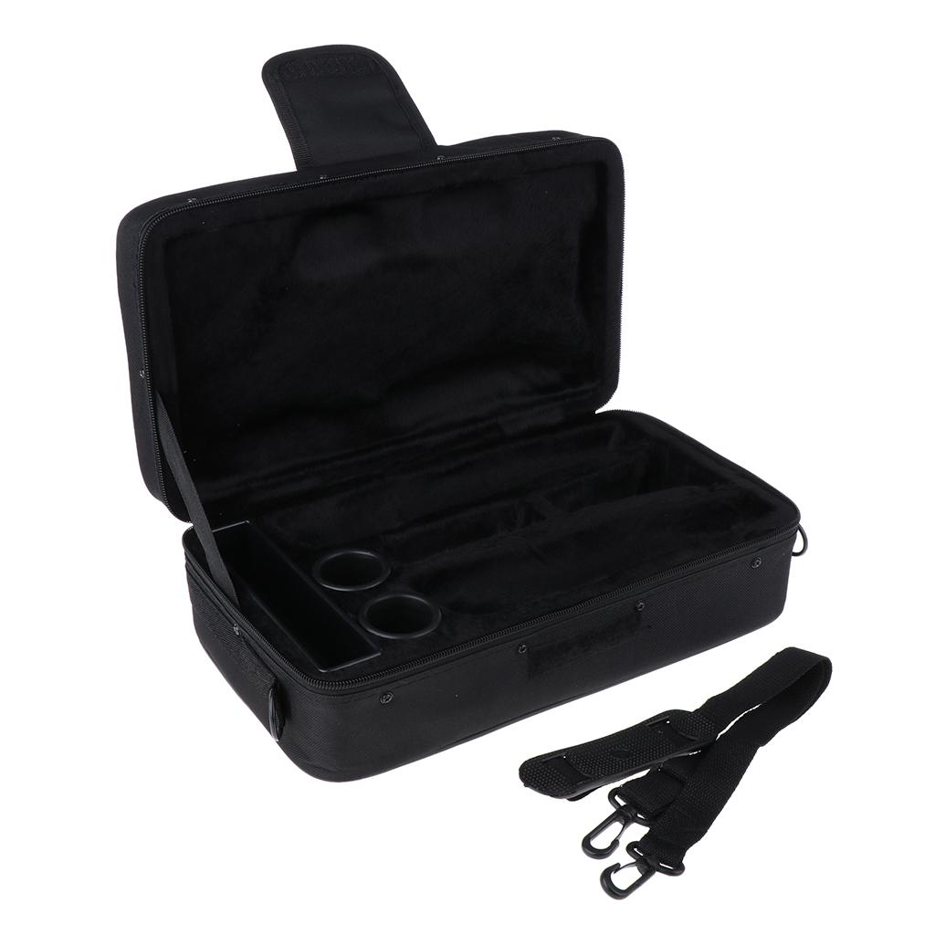 Sunnimix Chống Nước Nylon Buổi Biểu Diễn Túi Hộp Người Tổ Chức Cho Clarinet, Có Thể Điều Chỉnh Dây Đeo Vai Và Mang Theo