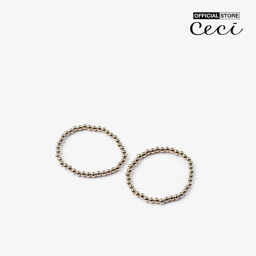 CECI - Bộ 4 vòng đeo tay nữ dạng chuỗi trẻ trung CC3-04000011-12