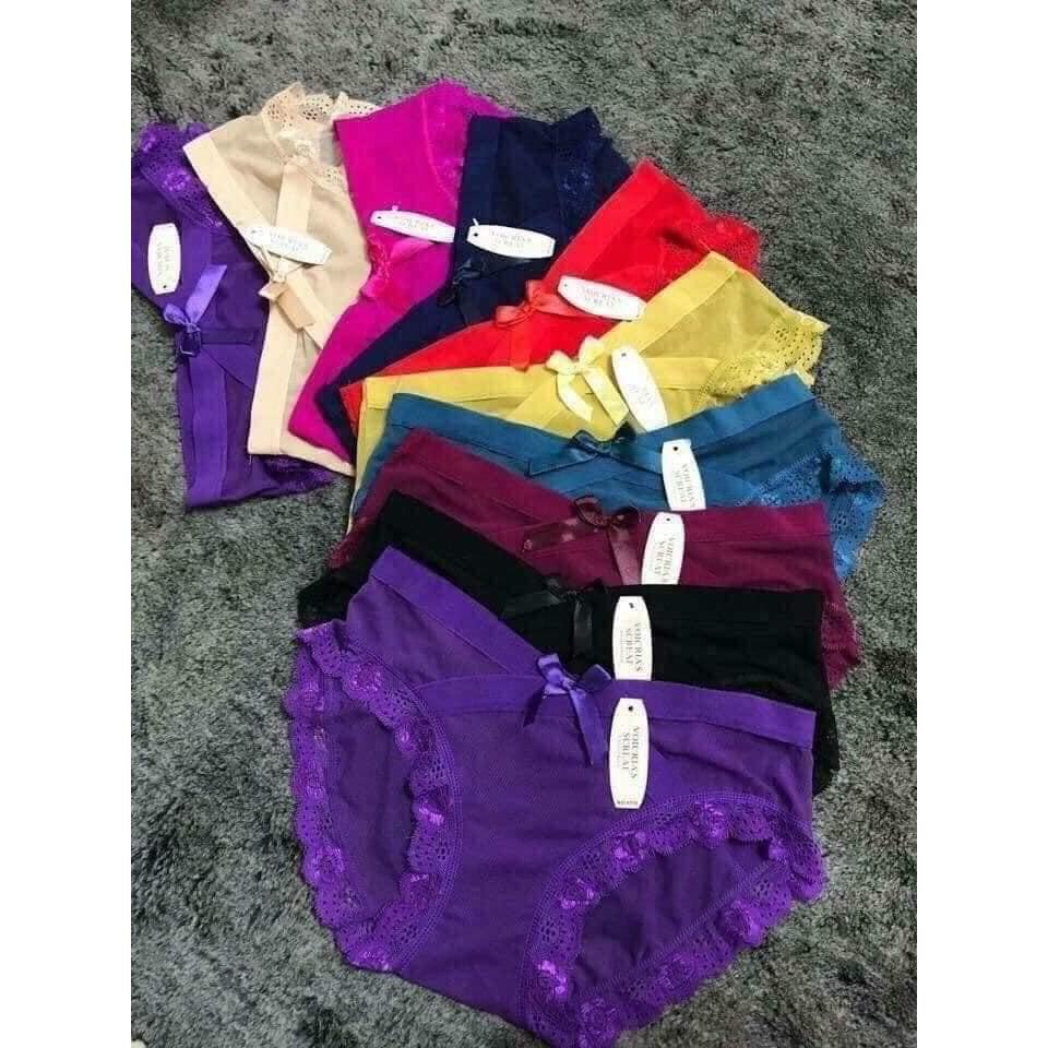 LỐ 10 QUẦN LÓT REN NƠ CỰC SEXY MÃ 5779