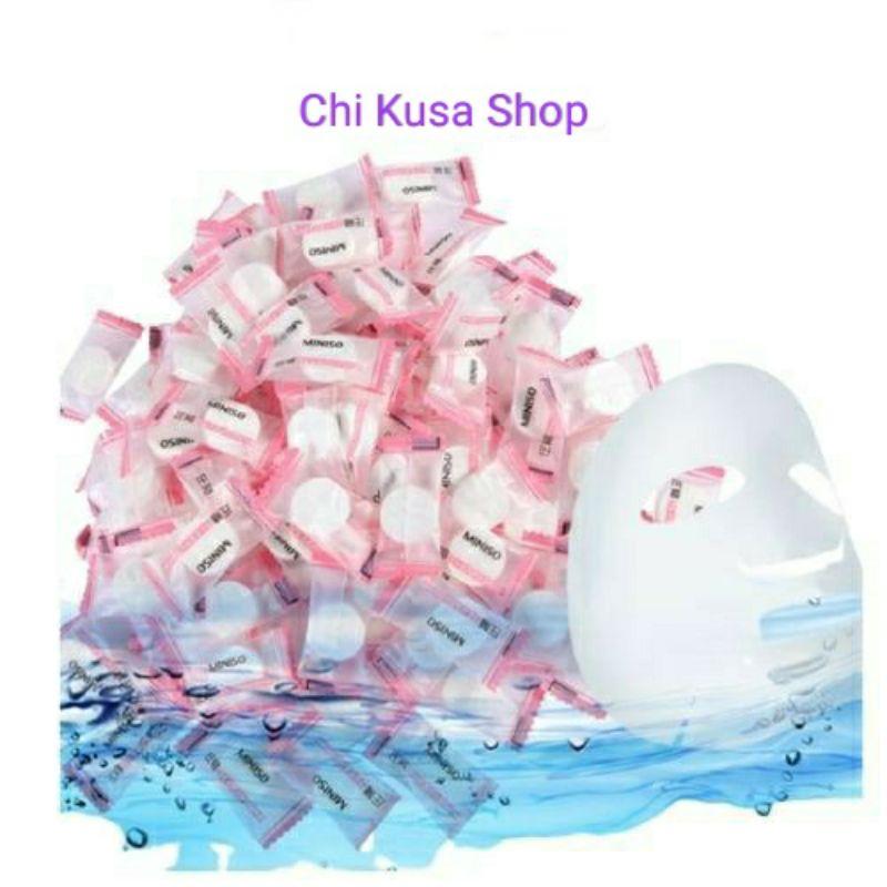 Mặt Nạ Giấy - Mặt Nạ Giấy Nén Miniso