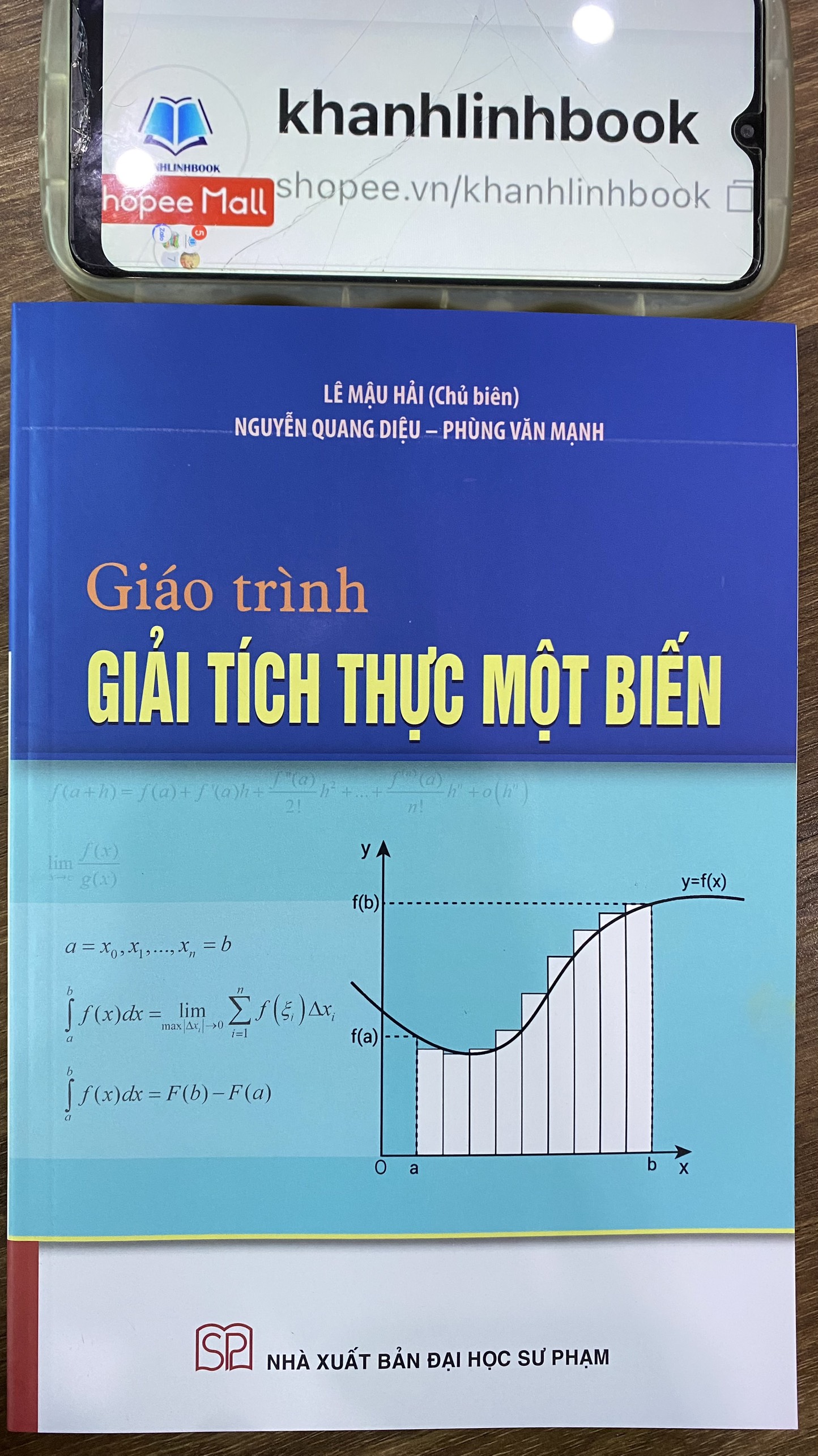 Sách - Giáo trình giải tích thực một biến