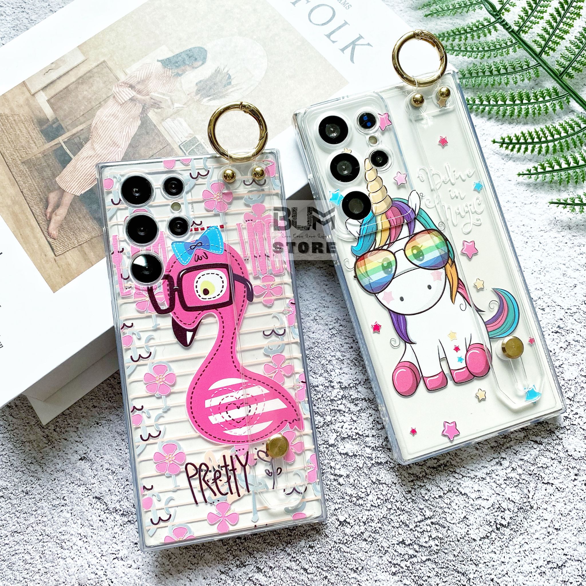 Ốp Lưng Unicorn Cho Samsung S23 Ultra / S23 PLus / S22 Ultra / S21 Ultra / S21 Plus / S20 Plus / S20 FE / A72 / Note 20 Ultra / Note 10 PLus