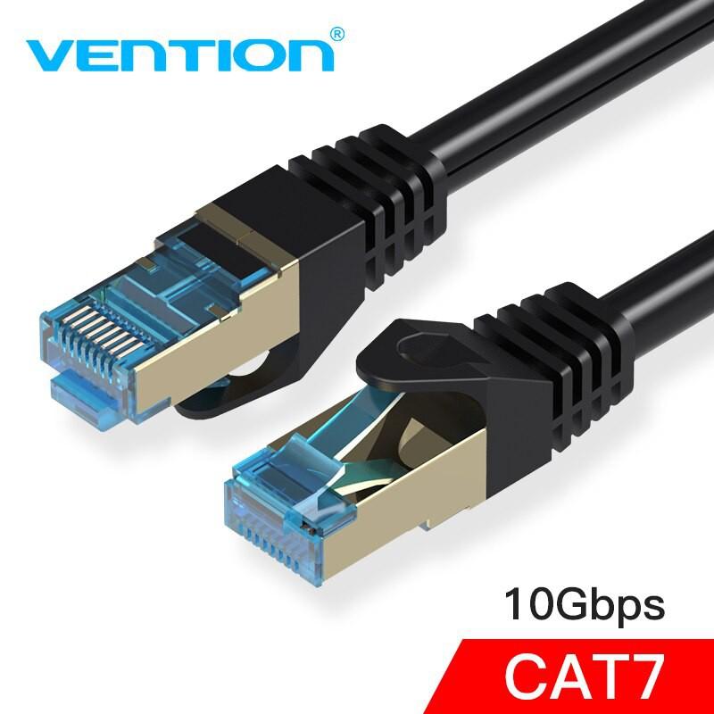 Dây cáp mạng CAT6 + CAT7 Vention tốc độ đường truyền 10Gbps/40Gbps - BEN