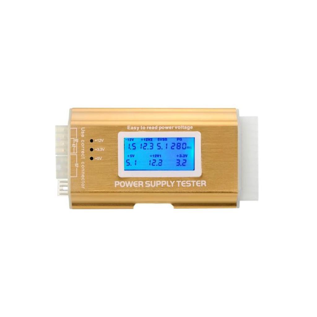 Digital LCD PC Computer Power Supply Tester 20/24 Pin for BTX ITX TFX