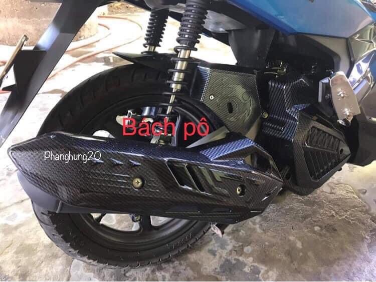 ỐP KÉT NƯỚC ( QUẠT GIÓ ) DÙNG CHO ĐỜI XE AB 2020 2021 - 125 150cc CACBON