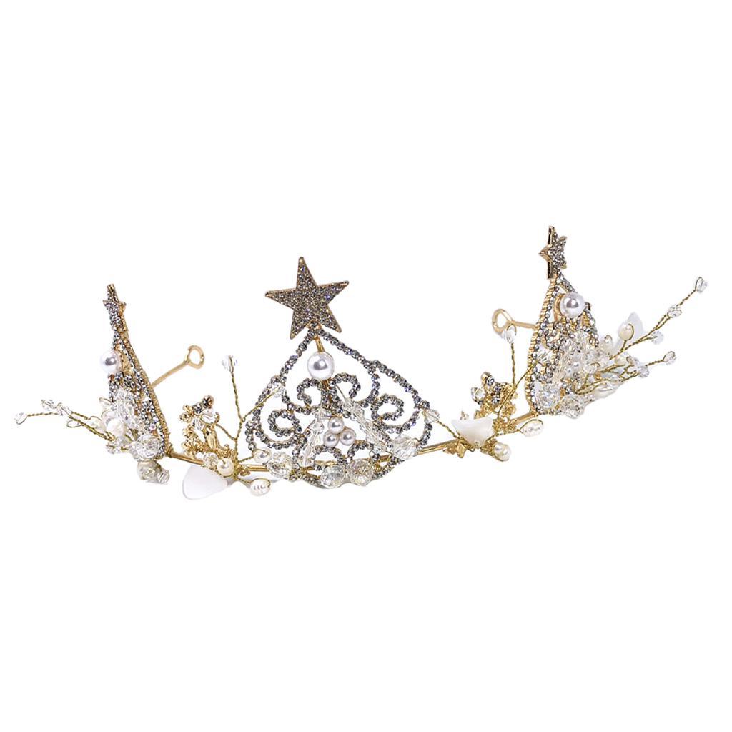 Rhinestone Tiara Crown Exquisite Headband Wedding Bridal Birthday Tiaras