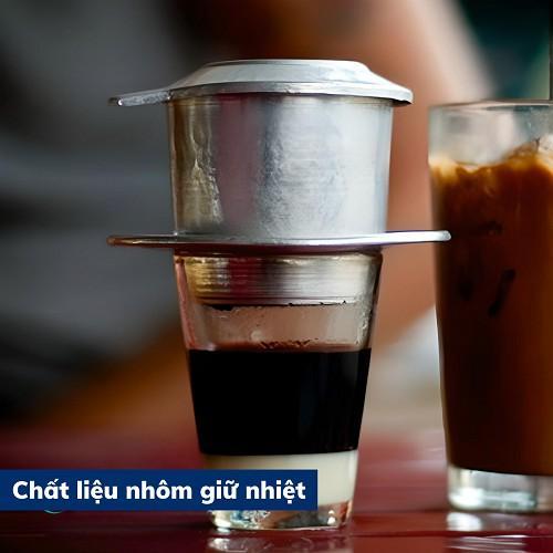 Phin nhôm pha cafe Việt KHẮC TÊN cao cấp 304 phin pha cà phê nguyên chất giữ nguyên hương vị đậm đà