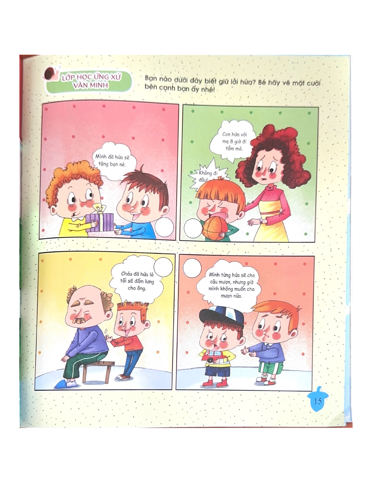 Sách Dạy Con Học Lễ Giáo - Lớp Chồi 2 (Tái Bản)