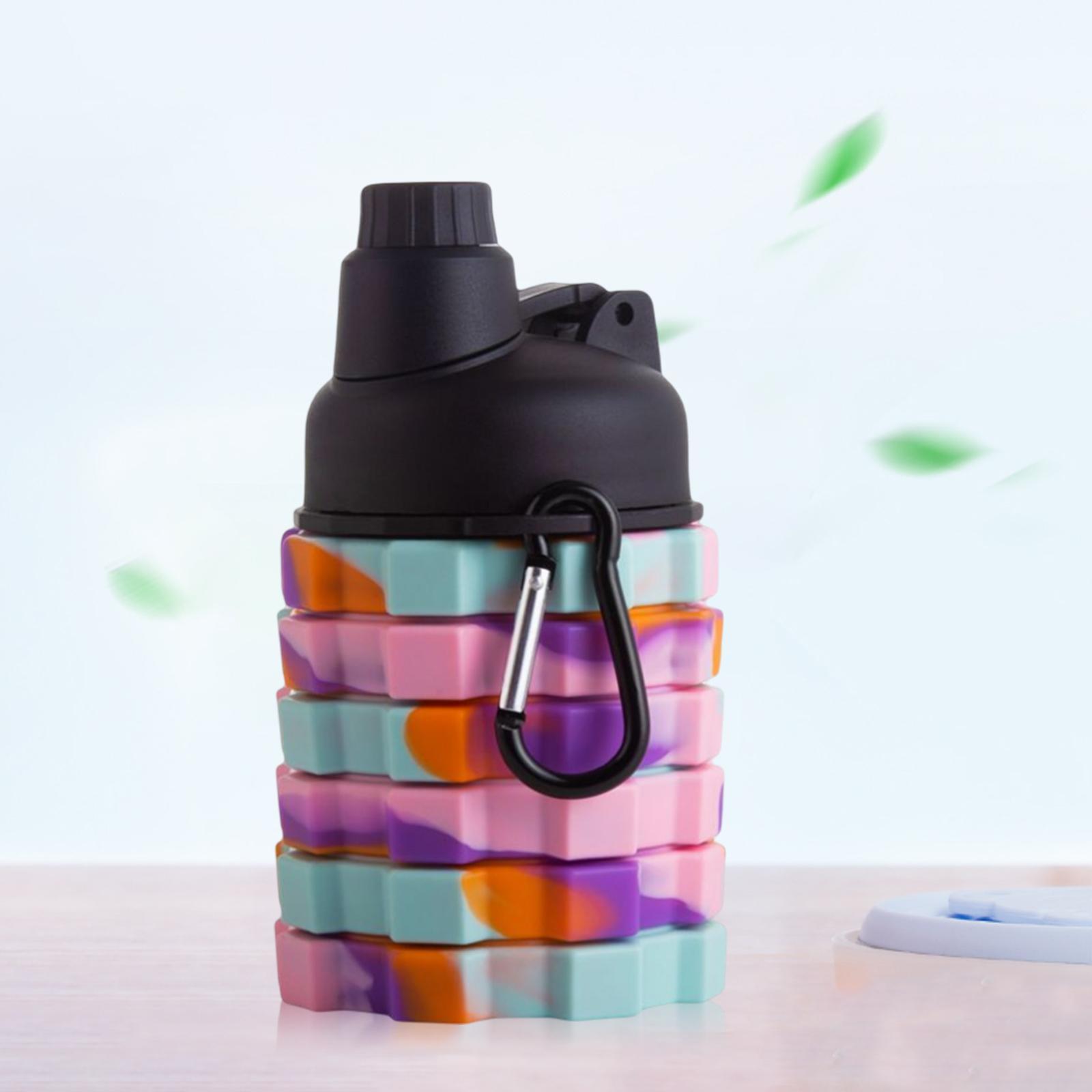 450ML Silicone Folding Water Cup Portable Outdoors Drinking Mug