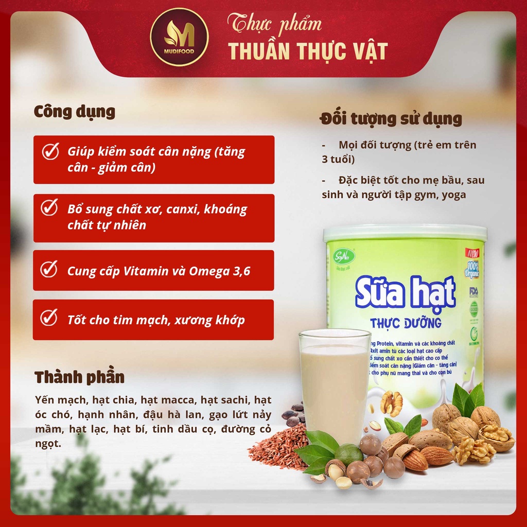 Combo Sữa Hạt Chay Dinh Dưỡng 400g + Sữa Hạt Thực Dưỡng 400g Soyna - Sữa Hạt Cho Mẹ Bầu, Người Ăn Kiêng, Ăn Chay, Tiểu Đường, Tim Mạch, Mỡ Máu, Xương Khớp, Người Tập Gym Và Yoga, Hỗ Trợ Kiểm Soát Tăng Giảm Cân Nặng - Tặng 2 Ly Thủy Tinh Có Vạch Chia ML