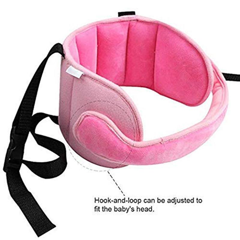 2020 Xe Kid Đầu Cố Định Dây Đầu Còn Lại Cổ Hỗ Trợ Đầu Cố Định Ngủ Băng