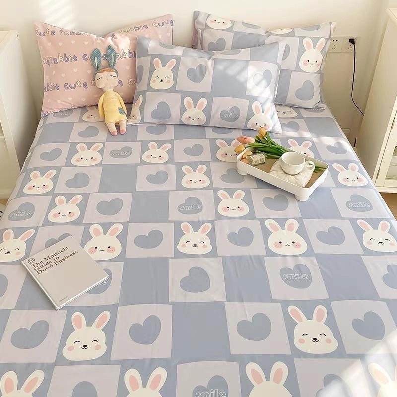 Ga gối cotton living 100%, drap cotton lạnh phong cách Châu Âu