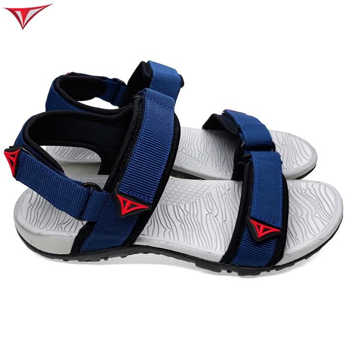 Giày Sandal Nam Nữ Việt Thủy Hai Quai Ngang Xanh Dương - VT016