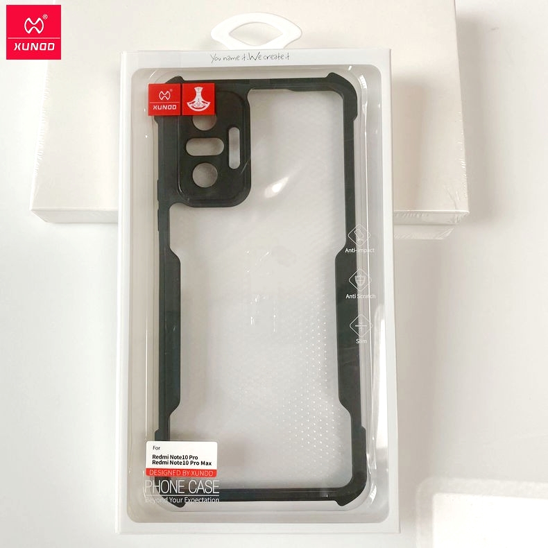 Ốp lưng cho Redmi Note 10 Pro Max - Redmi Note 10 Pro cao cấp Xundd - Hàng nhập khẩu