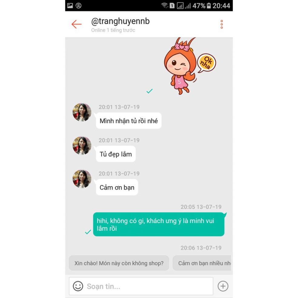 Tủ nhựa đài loan có kệ Juno Sofa