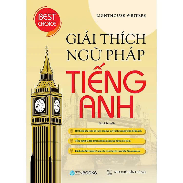 Sách Giải thích Ngữ pháp tiếng Anh Tái Bản