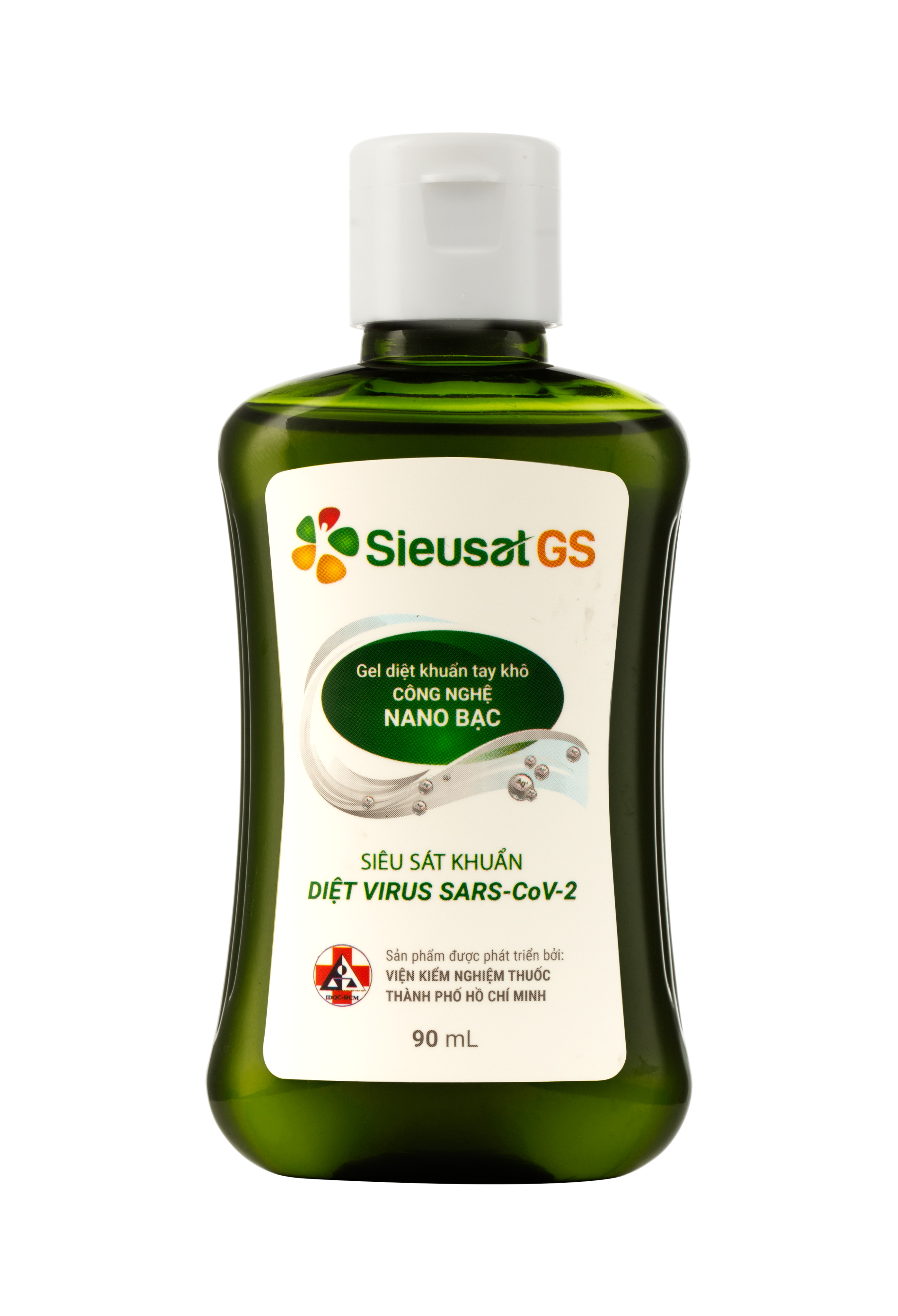 Gel diệt khuẩn tay khô Sieusat GS dạng gel - 90 ml