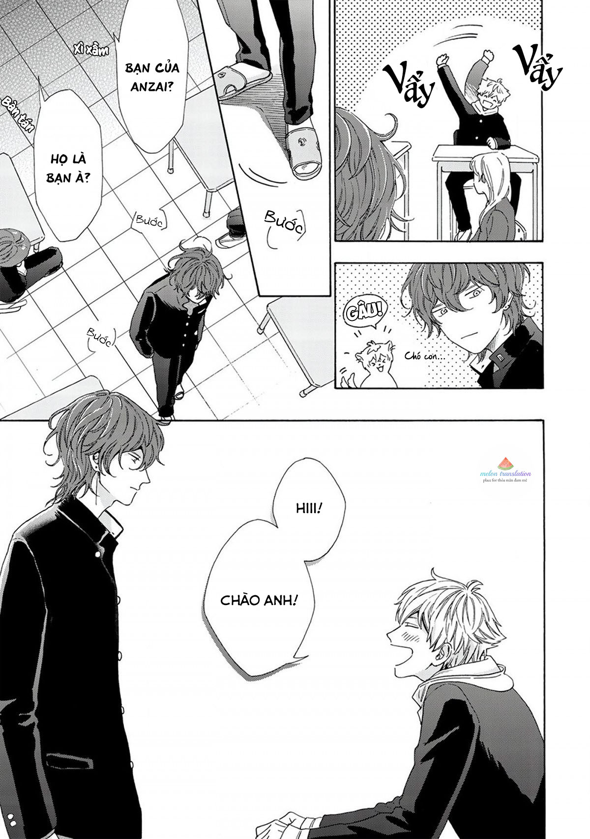 ngôi sao hạng nhất được vẽ bằng nụ hôn chapter 1 32