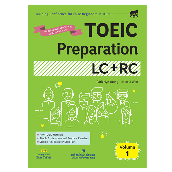 Toeic Preparation LC + RC Volume 1 (Kèm file MP3)