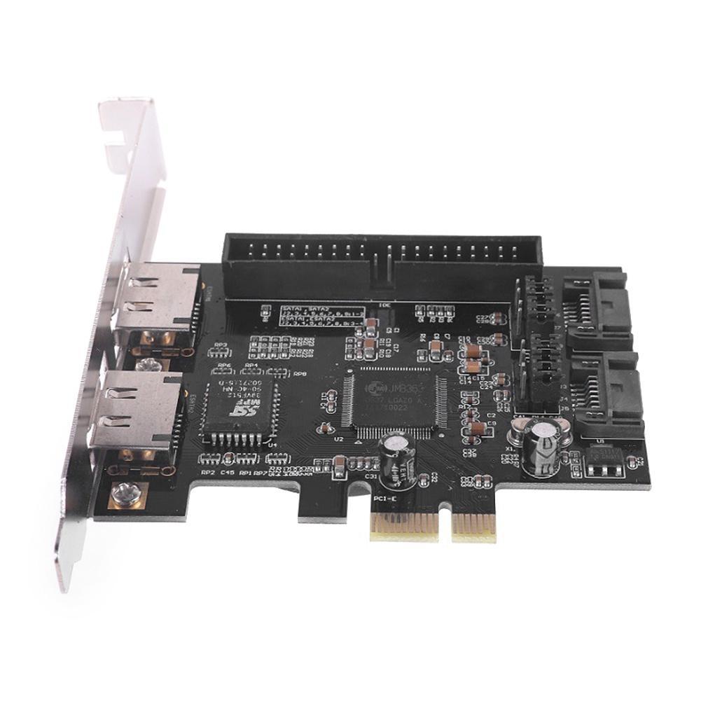 Card Mở Rộng PCI-E PCIe 2 Cổng SATA IDE eSATA JMB363