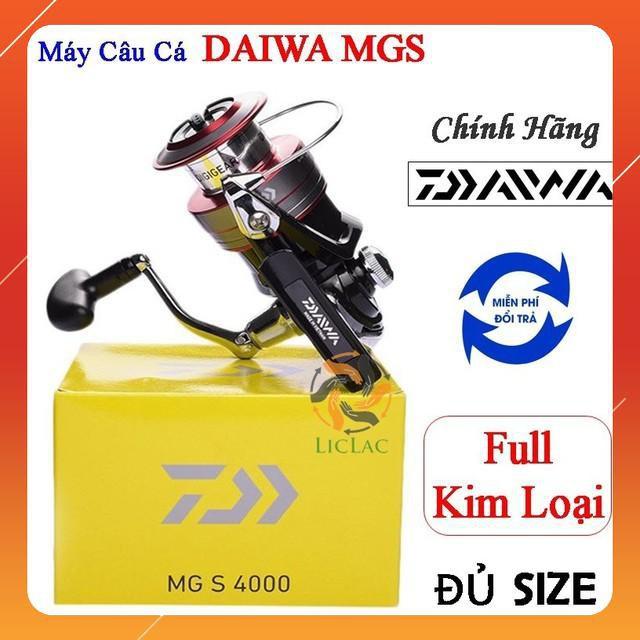 Máy câu cá DAIWA MG S2500, S4000 hàng Cao Cấp ( Sản xuất tại Việt Nam ) ( rẻ vô địch ) docaucagiangnam