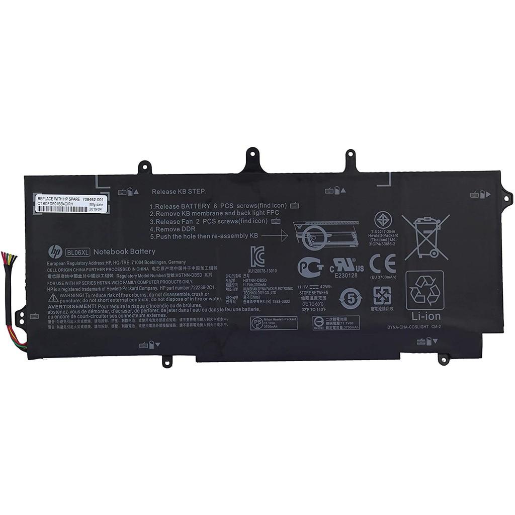 PIN LAPTOP DÀNH CHO HP 1040 G1 G2 - 3 CELL dùng cho Folio 1040 G1, 1040 G2, BP06XL
