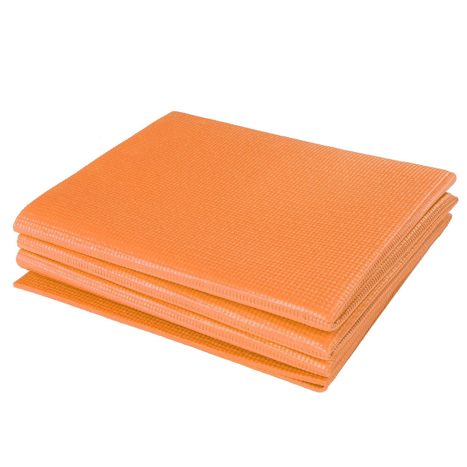 Thảm Tập Yoga Có Thể Gập Lại Dày Chống Trượt 4Mm 68X24 Inch